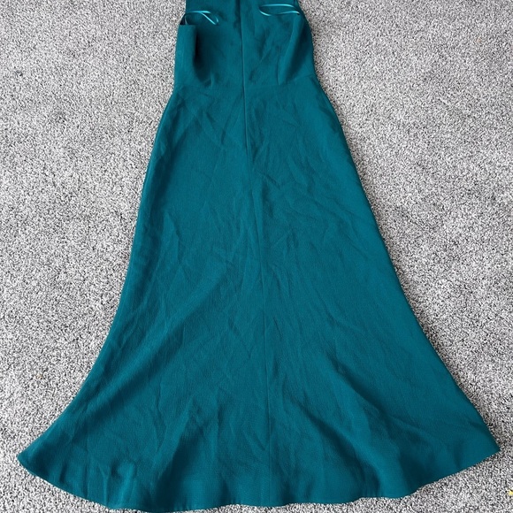 NWT! C/Meo Collective Sample Women’s Green Sleeveless Back Zip Maxi Dress Size S - Picture 7 of 7